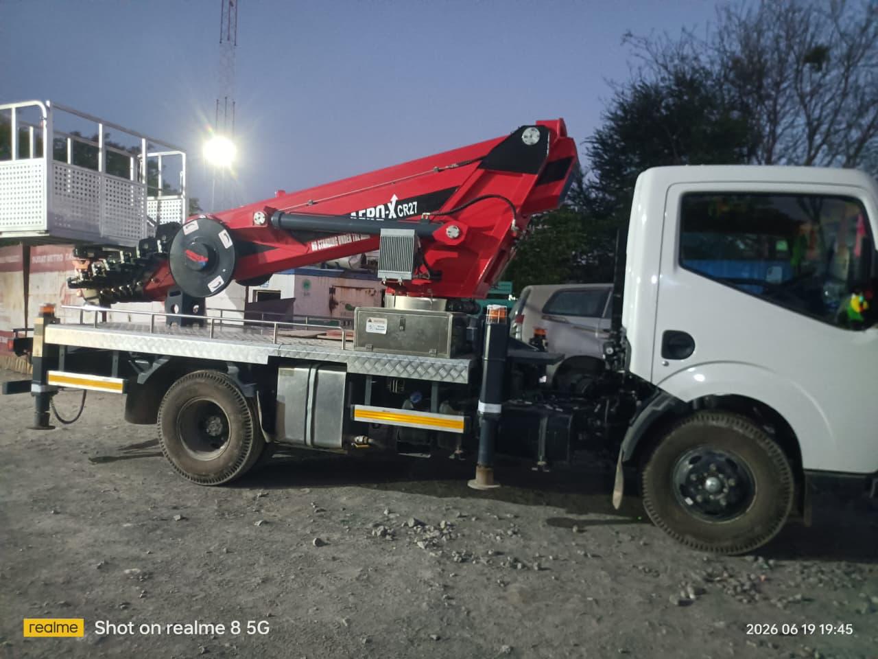 Aero-X CR27 Truck Mounted Boom Lift – Vidhistutya Manlifters